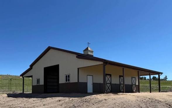 Horse barn